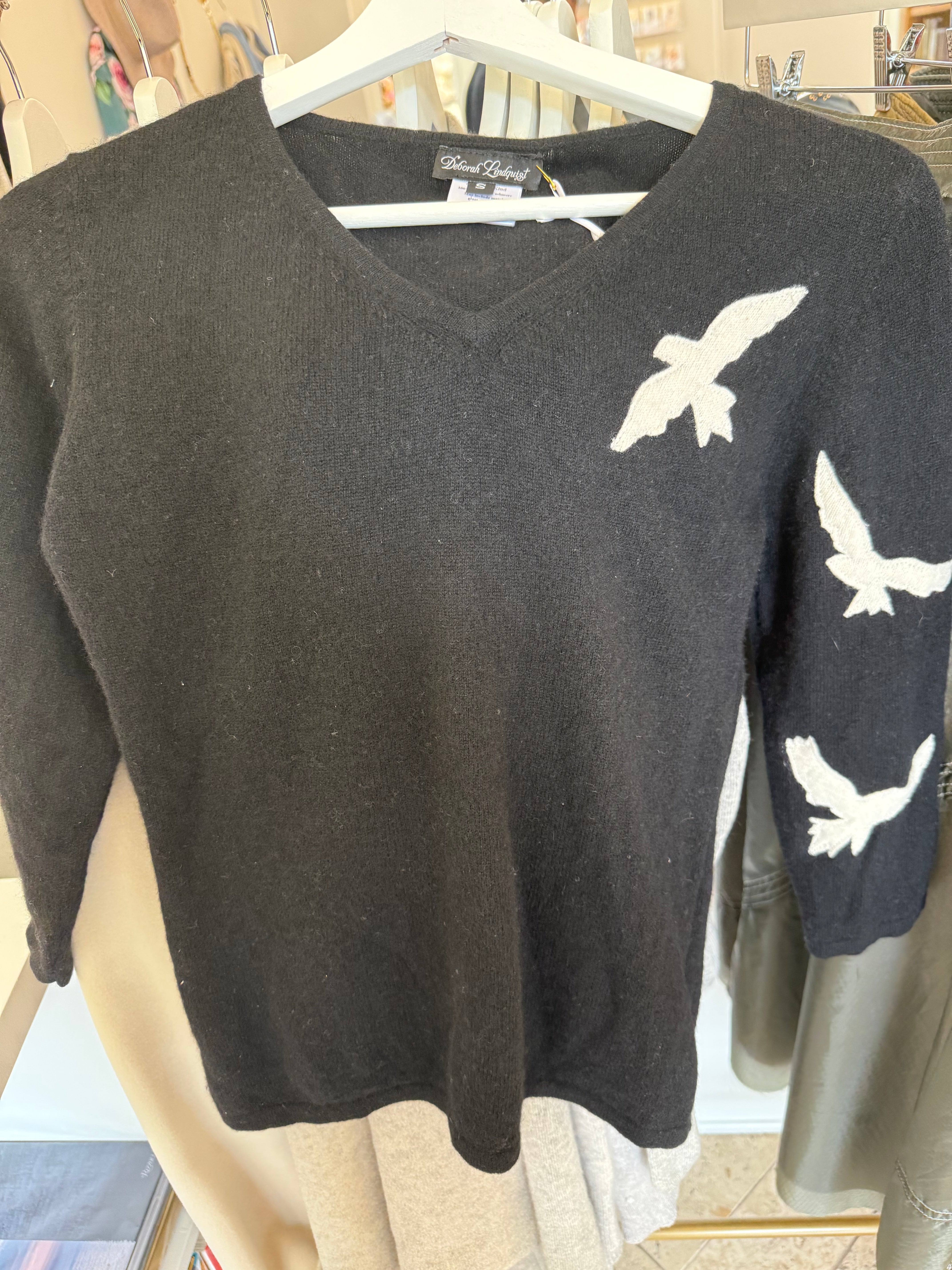 Black Birds Sweater