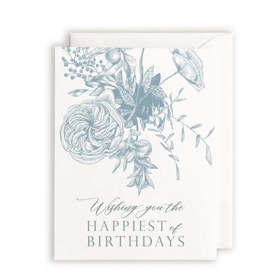 Wishing You the Happiest of Birthdays Card