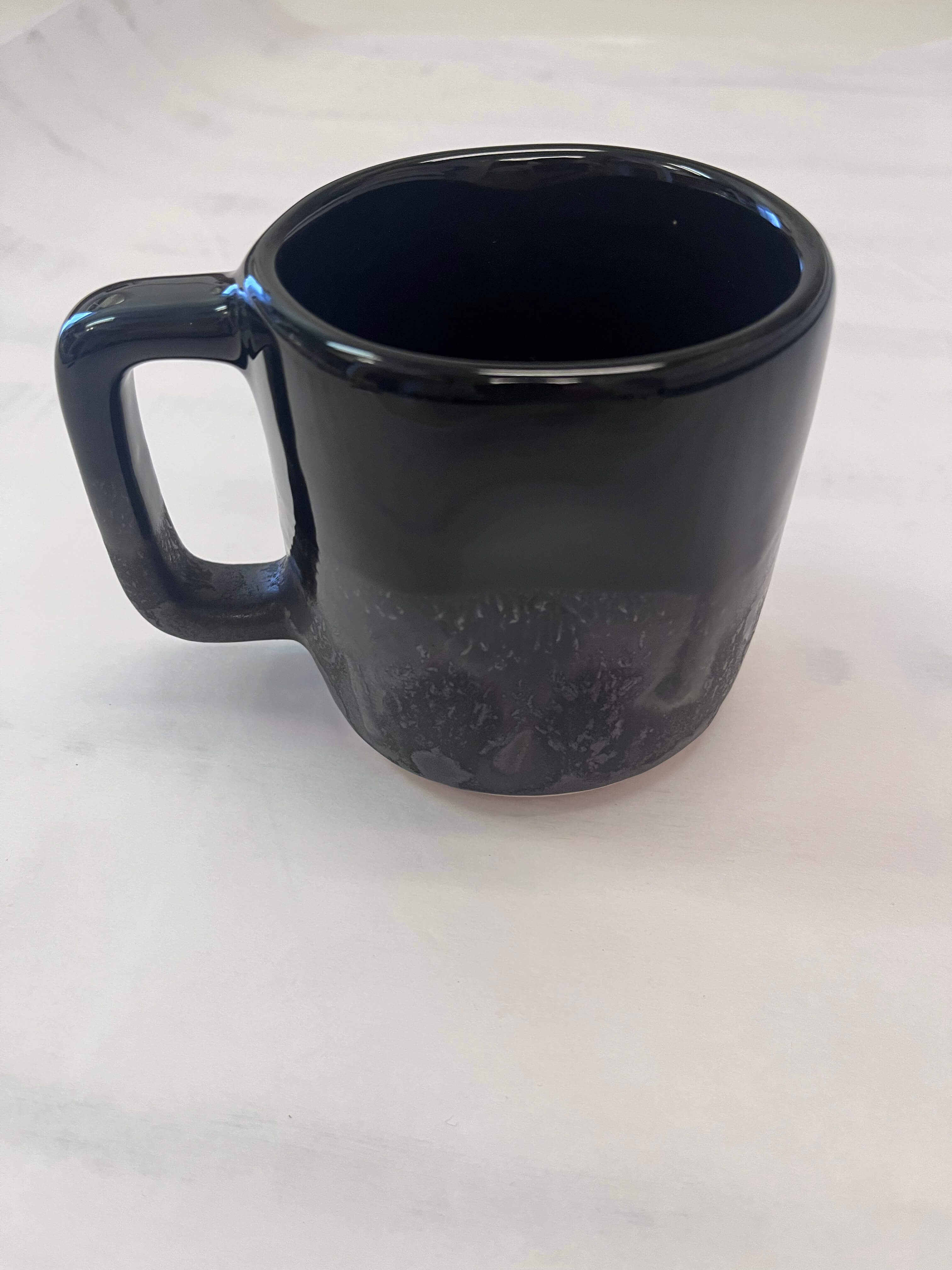 Black on Charcoal Small Mug
