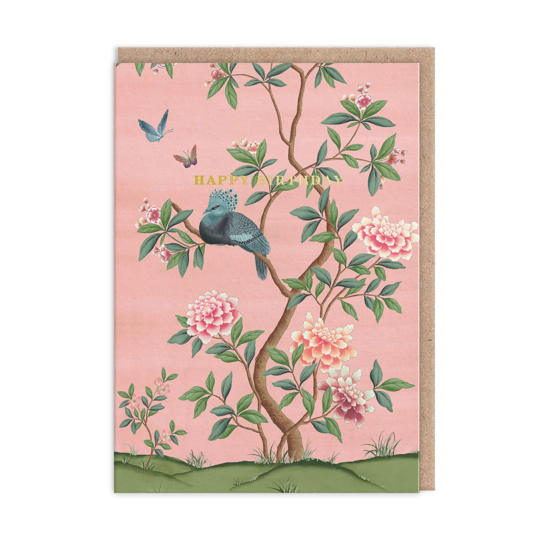 Faraway Tree Pink Birthday Card