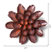 Peach Mocha Cornflower Ceramic Flower