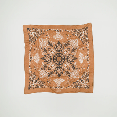 Camel Cotton Scarf