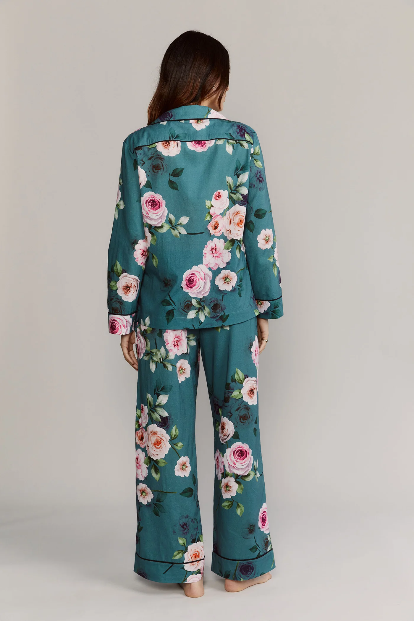 Green Cabbage Cotton Pajamas