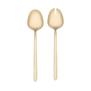 Gold Stella Salad Servers