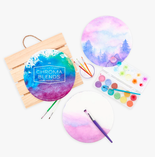 Chroma Blends Circular Watercolor Paper Pad