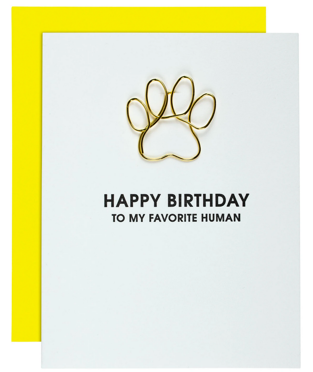 Happy Birthday to my Favorite Human Card