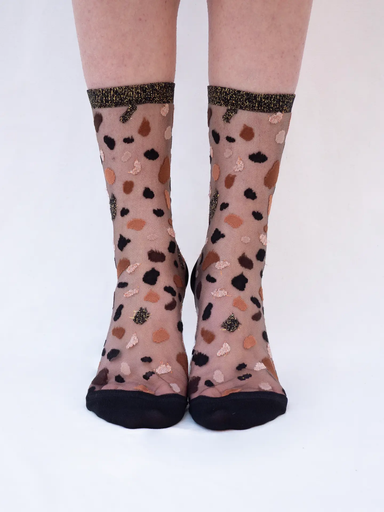 Lac Givre Brown Socks 39-41