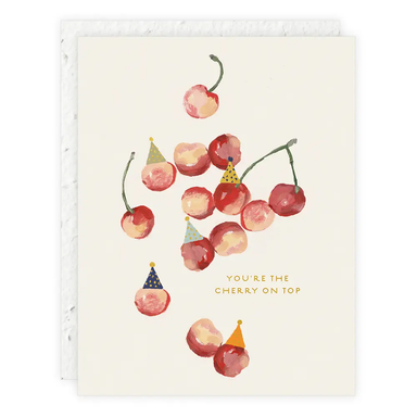 Cherry On Top Birthday Card