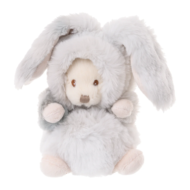 Ziggy Gray Winter Rabbit Holiday Stuffed Animal