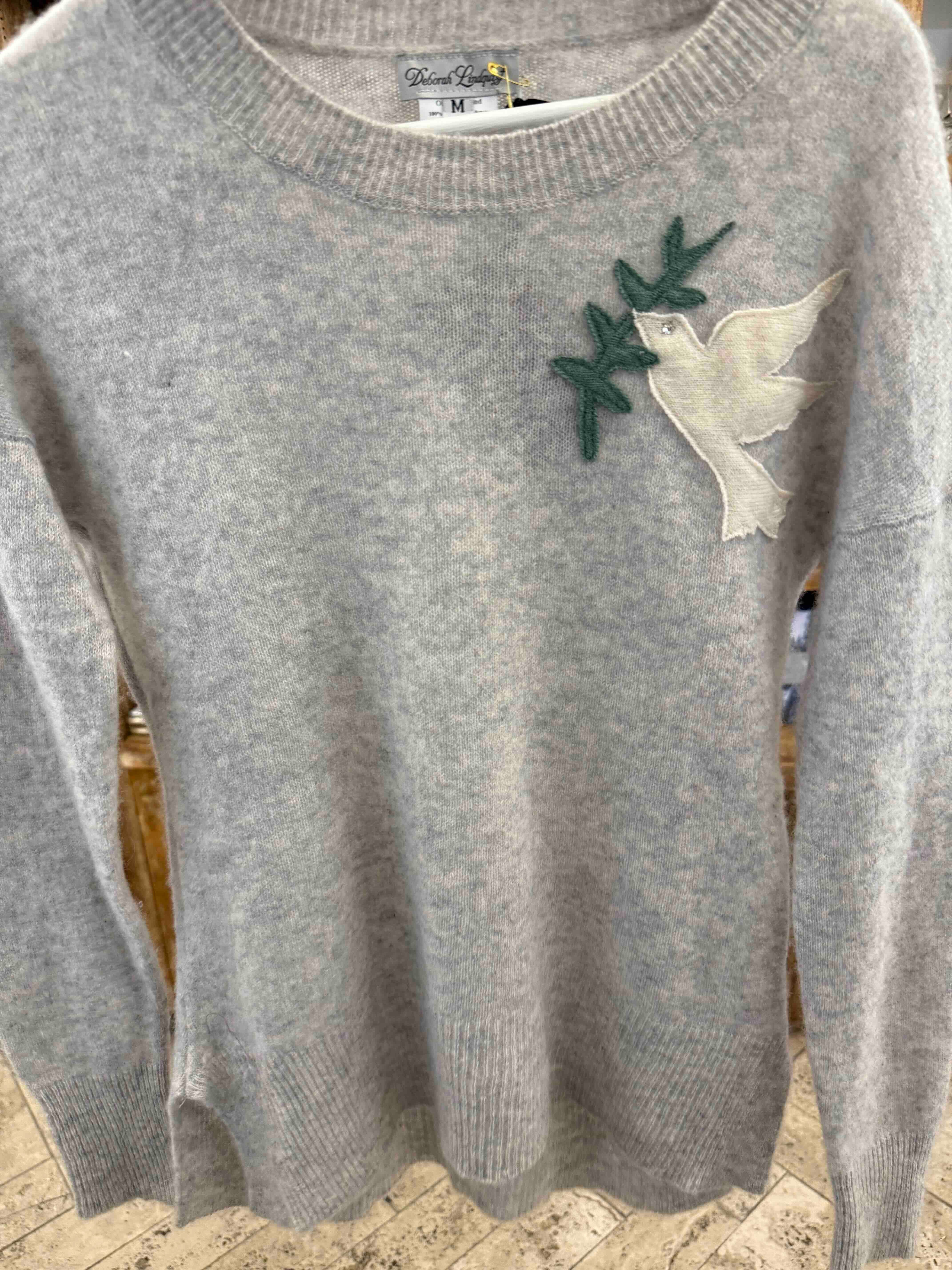 Peace Dove Cashmere Cardigan