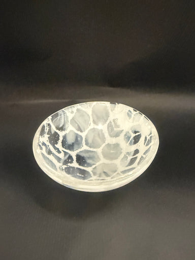 Honeycomb White Whisp Small Bowl