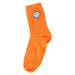 Orange Smiley Face Socks
