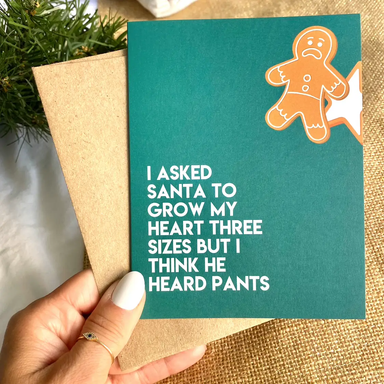 Santa Pants Christmas Card