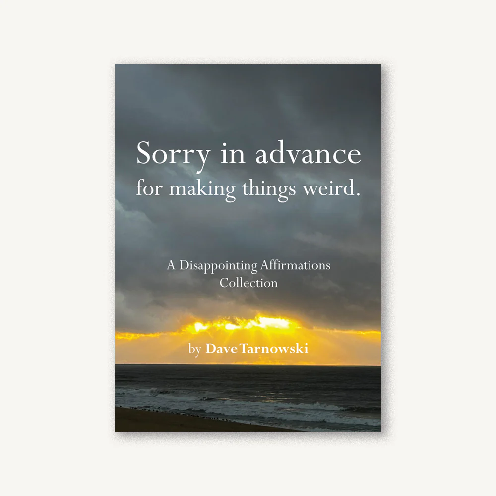 Sorry in Advance Book