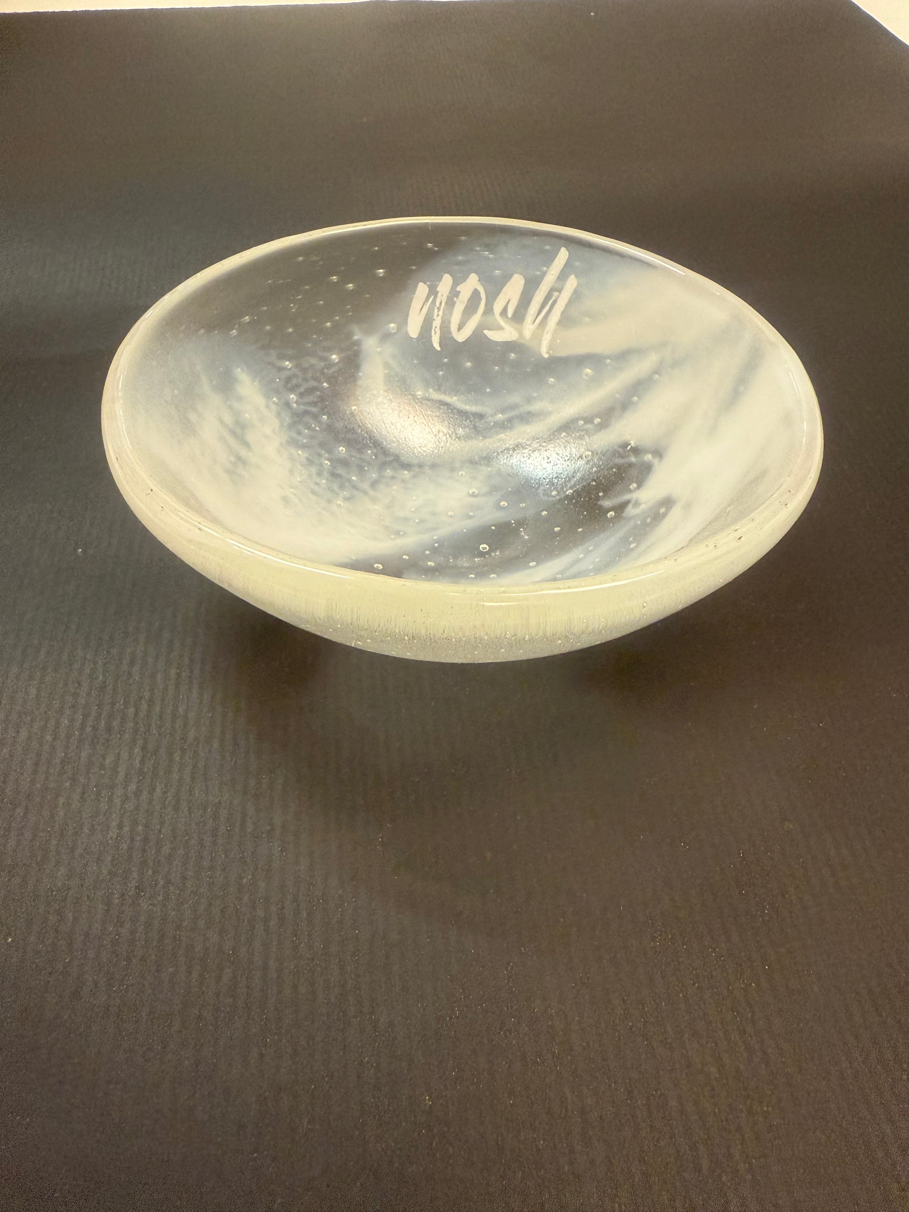 Nosh White Whisp Small Bowl