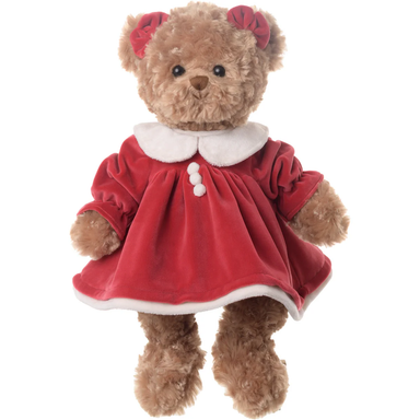 Celine Dress Bear Holiday Stuffed Animal