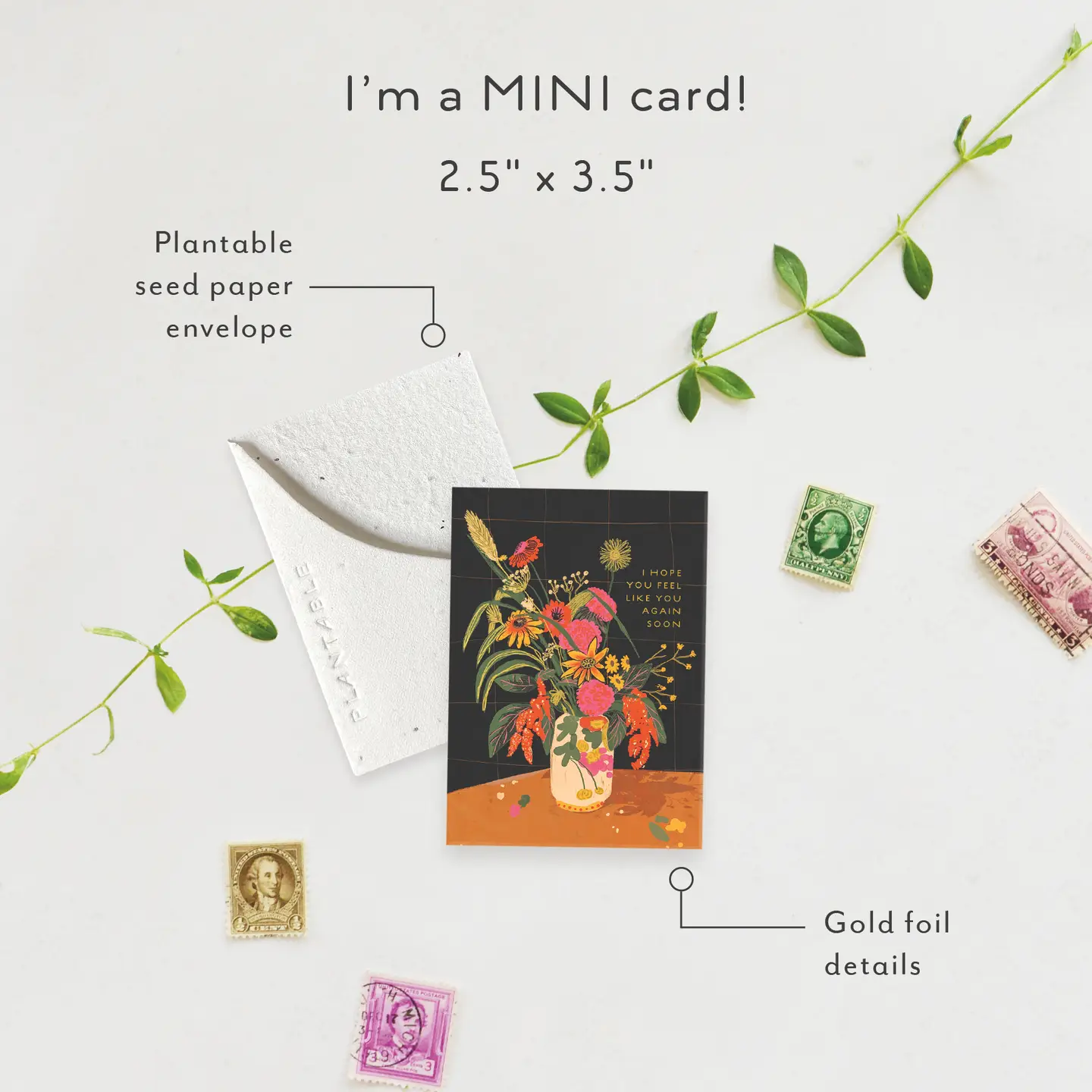 Vase Still Life Mini Card