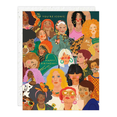 Iconic Ladies- Birthday Card