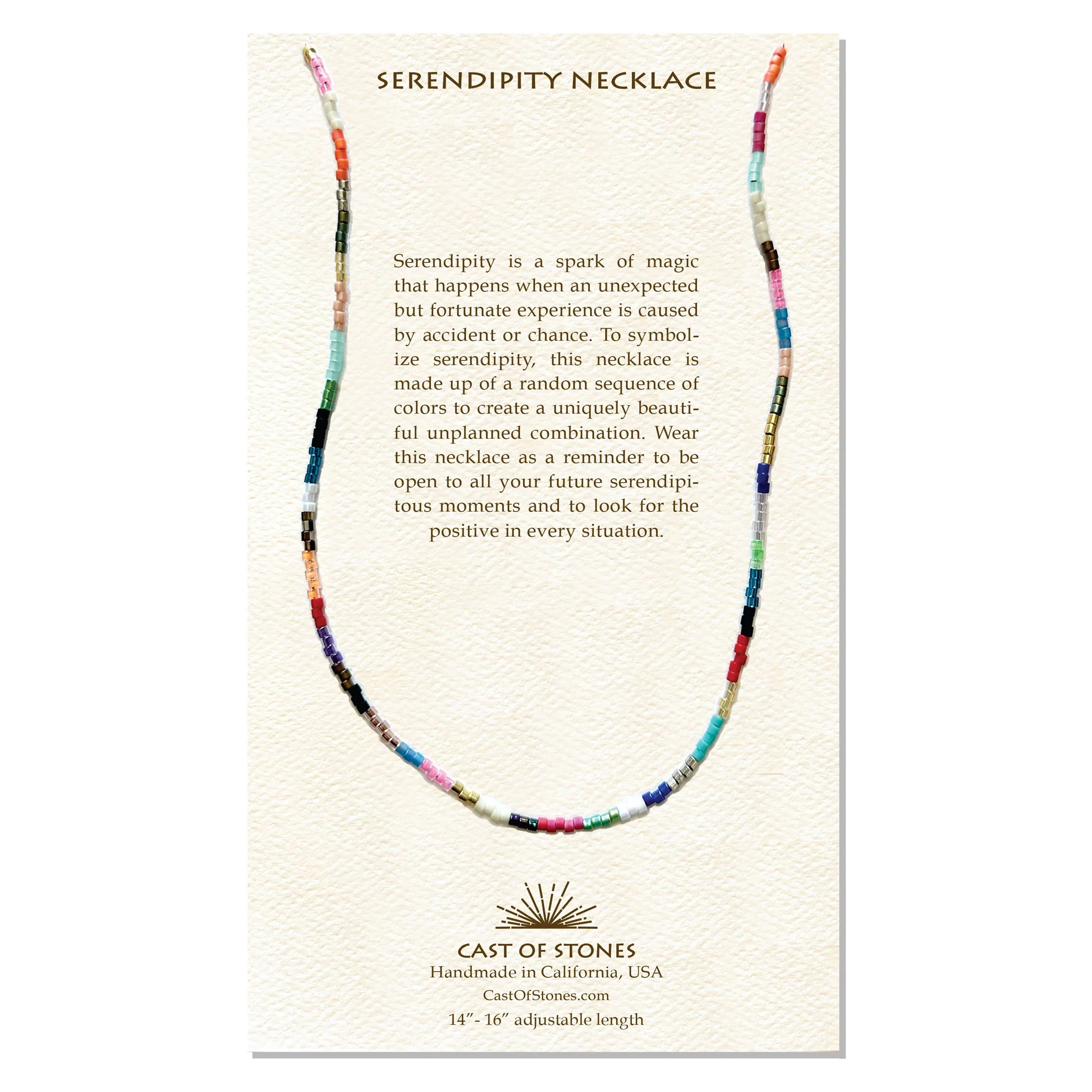 Bright Colors Serendipity Necklace