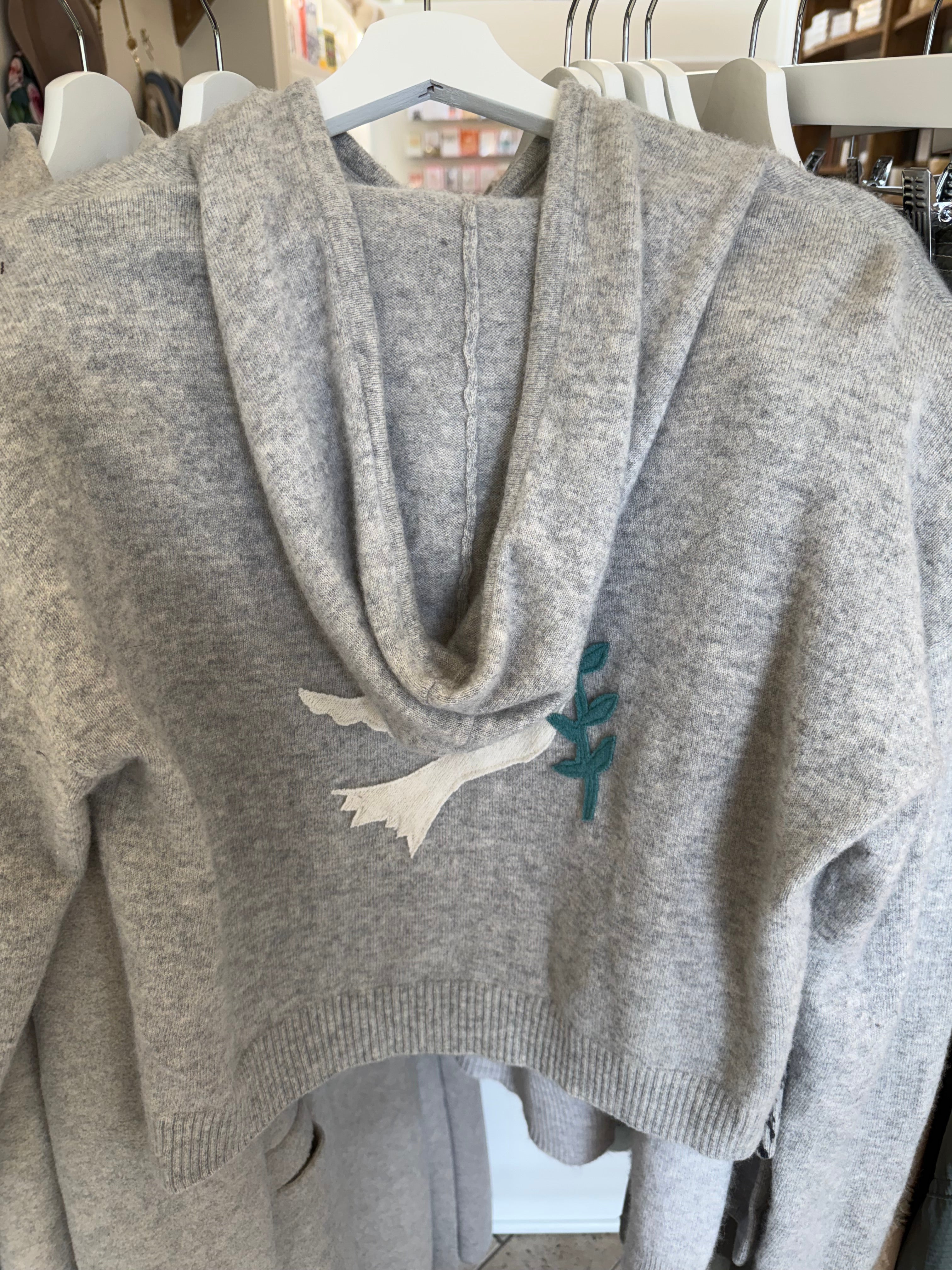 Peace Dove Hoodie Sweater