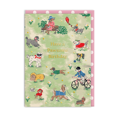 Cath Kidston Park Dogs Card