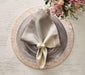 Ivory/Gold Pearl Napkin Ring - Set of 4