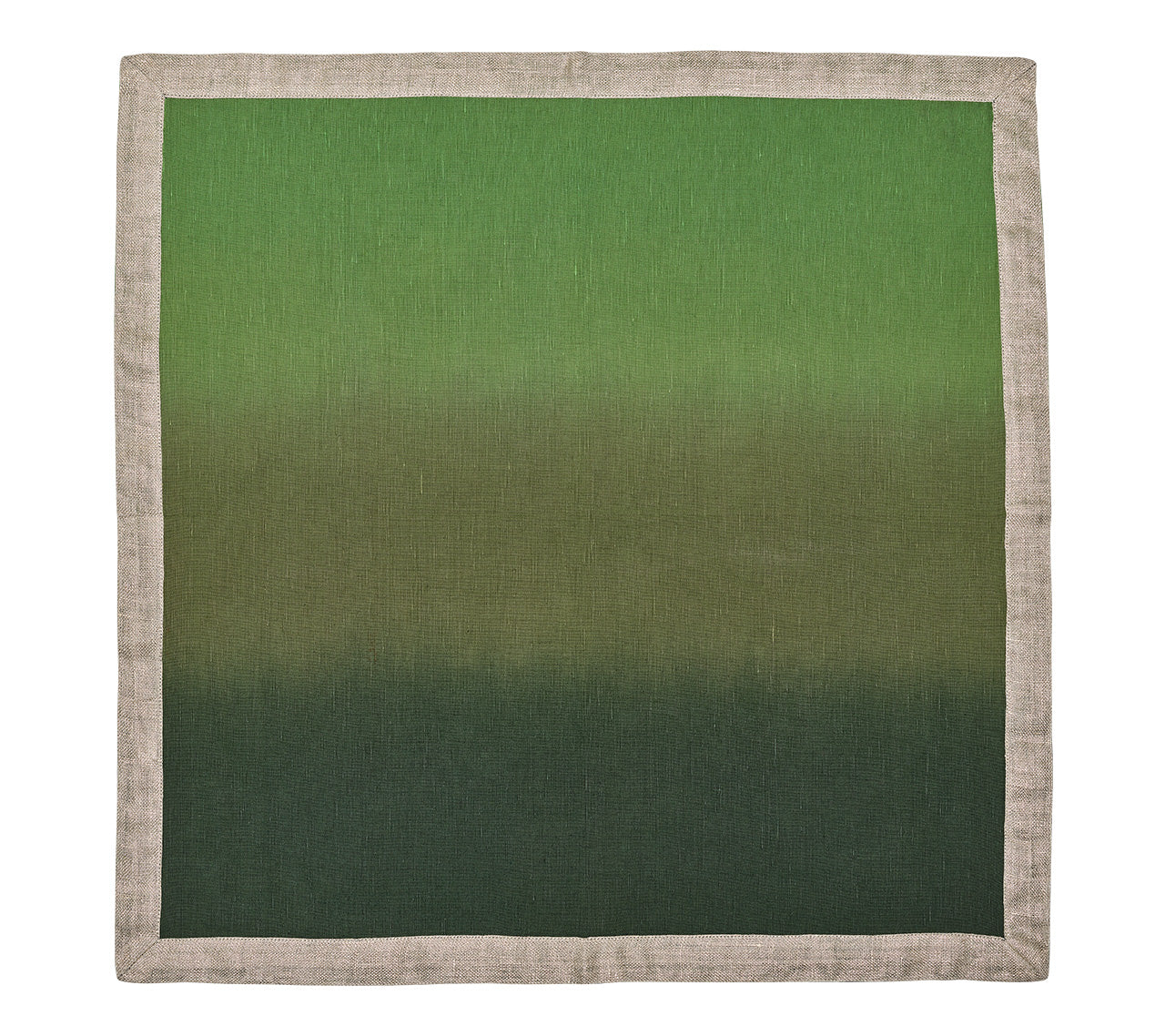 Olive/Green Dip Dye Napkin - Set of 4