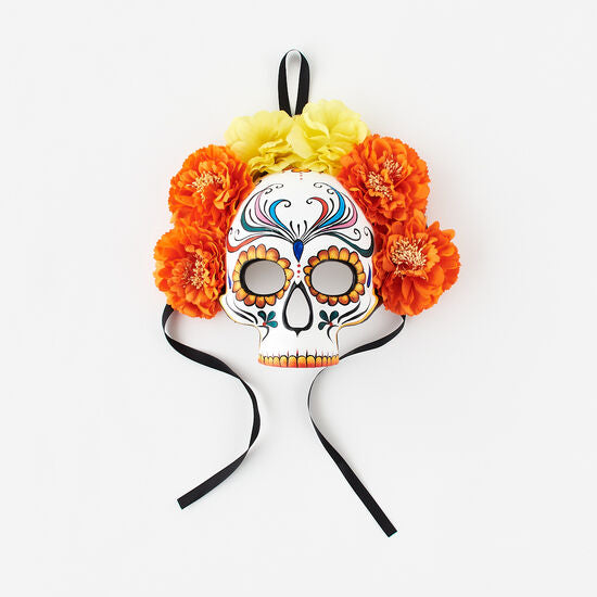 Skull Flower Mask