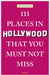 111 Places in Hollywood That You Must Not Miss Book