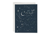 Moon + Stars Card