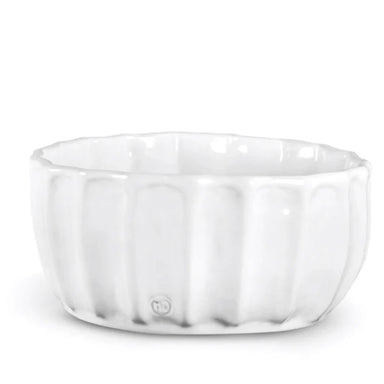 "One Hundred Thirty One" White Ceramic Bowl