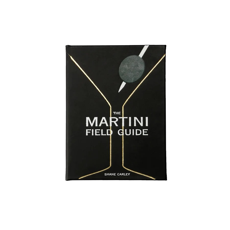 The Martini Field Guide Leather Book