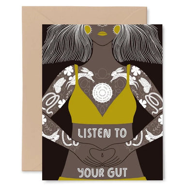 Listen to Your Gut Card