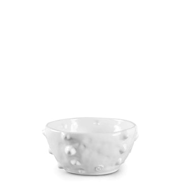 "One Hundred Thirty " White Ceramic Bowl