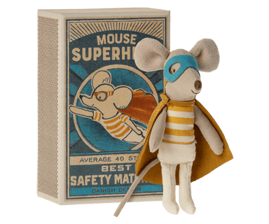 Super Hero Mouse Little Brother in Matchbox