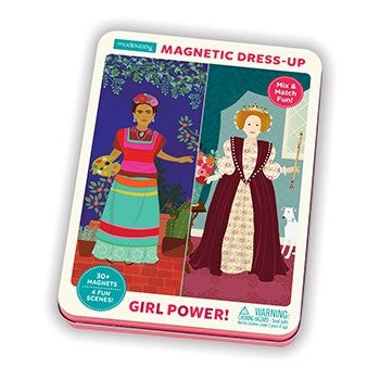 girl power magnetic figures