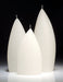 Free Form White Candle