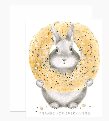 Everything Bunny Thank You Card