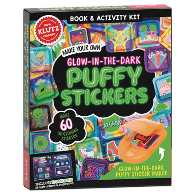 Glow in the Dark Puffy Stickers Kit