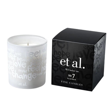 Neroli Basil Scented Candle