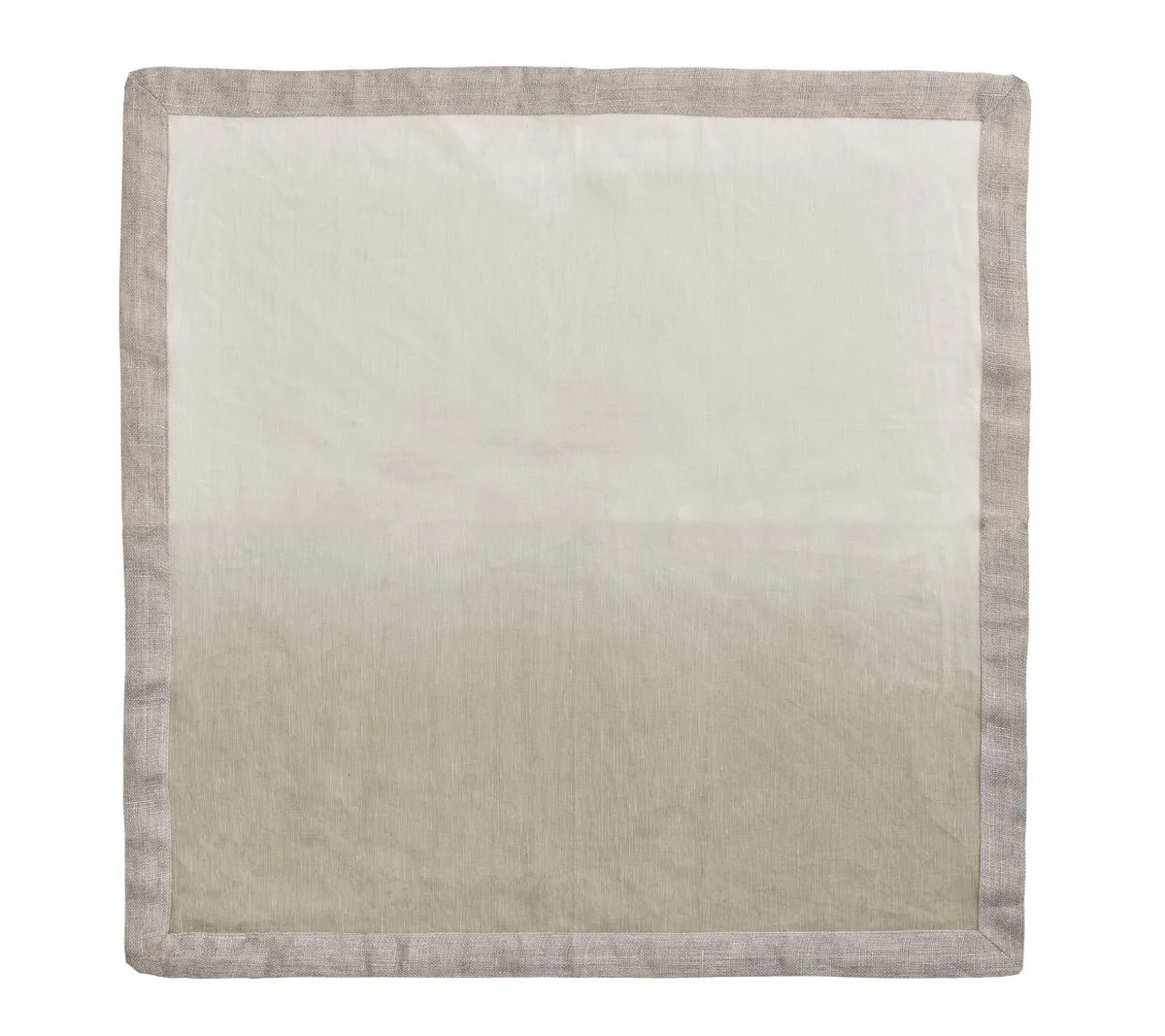 Gray/Silver Dip Dye Napkin - Set of 4