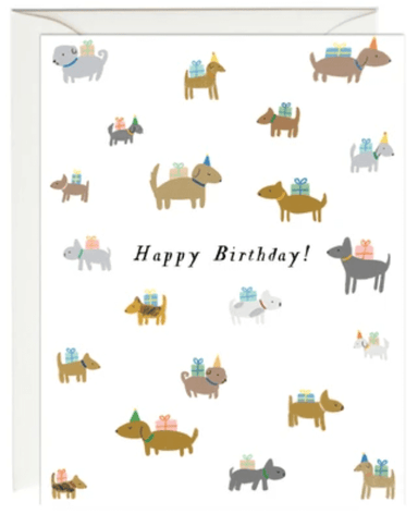 Birthday Dogs Card