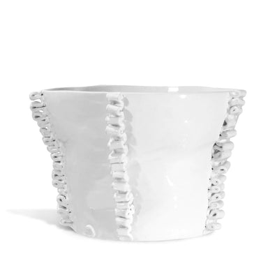 "Nine Hundred Eighty Nine" White Ceramic Bowl