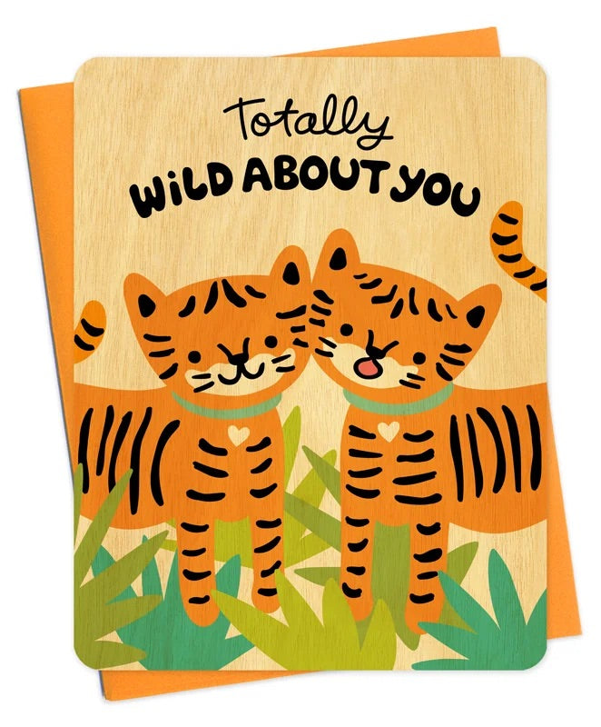 Wild Tigers Card