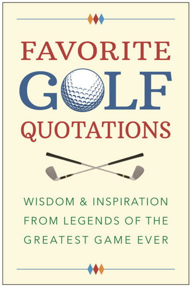Favorite Golf Quotes Book