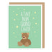 Teddy Bear New Grandparent Congratulations Card