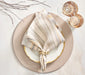 Beige/Taupe/Gray Marbled Napkin - Set of 4