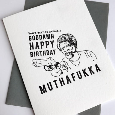 Muthafukka Birthday Card