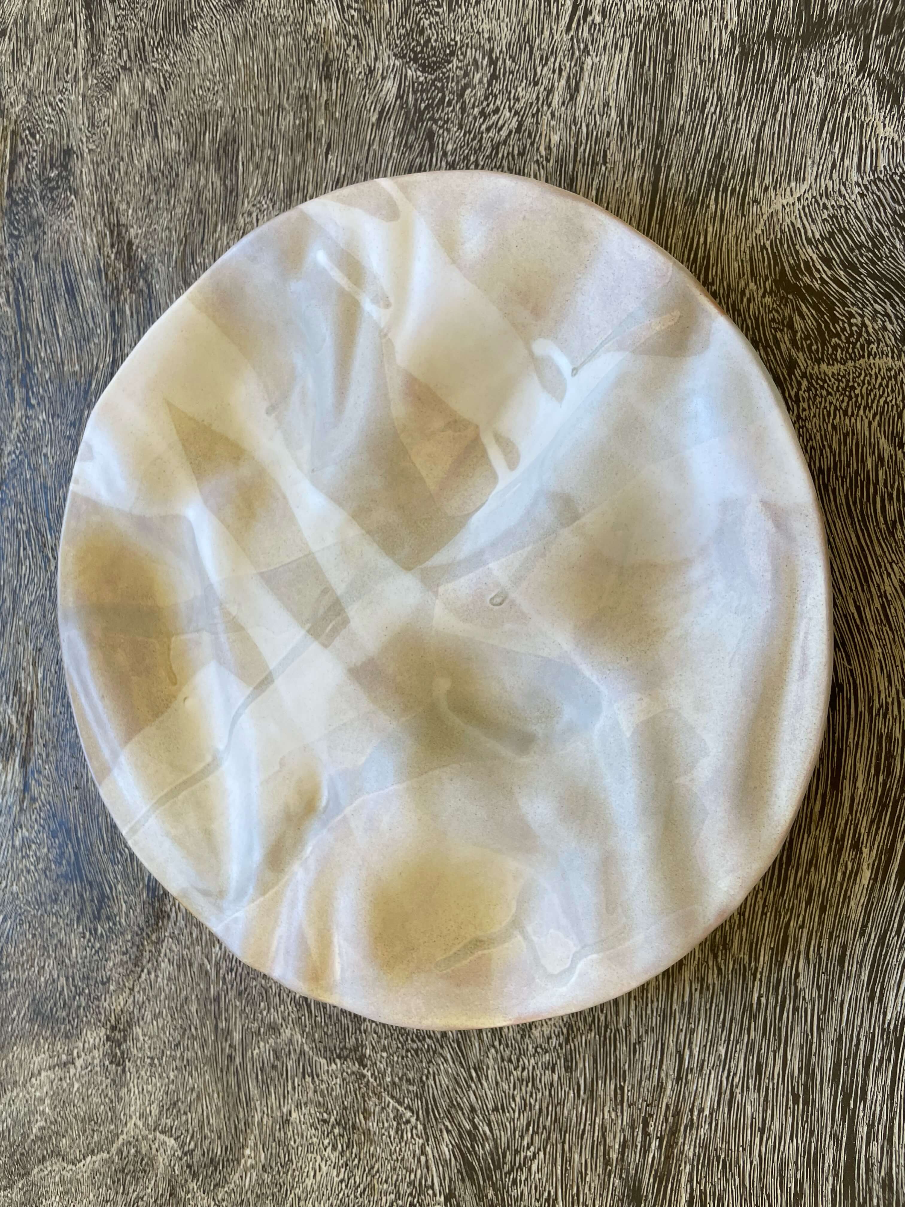 Ripple Platter- Stone