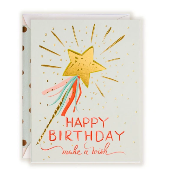 Make A Wish Birthday Card